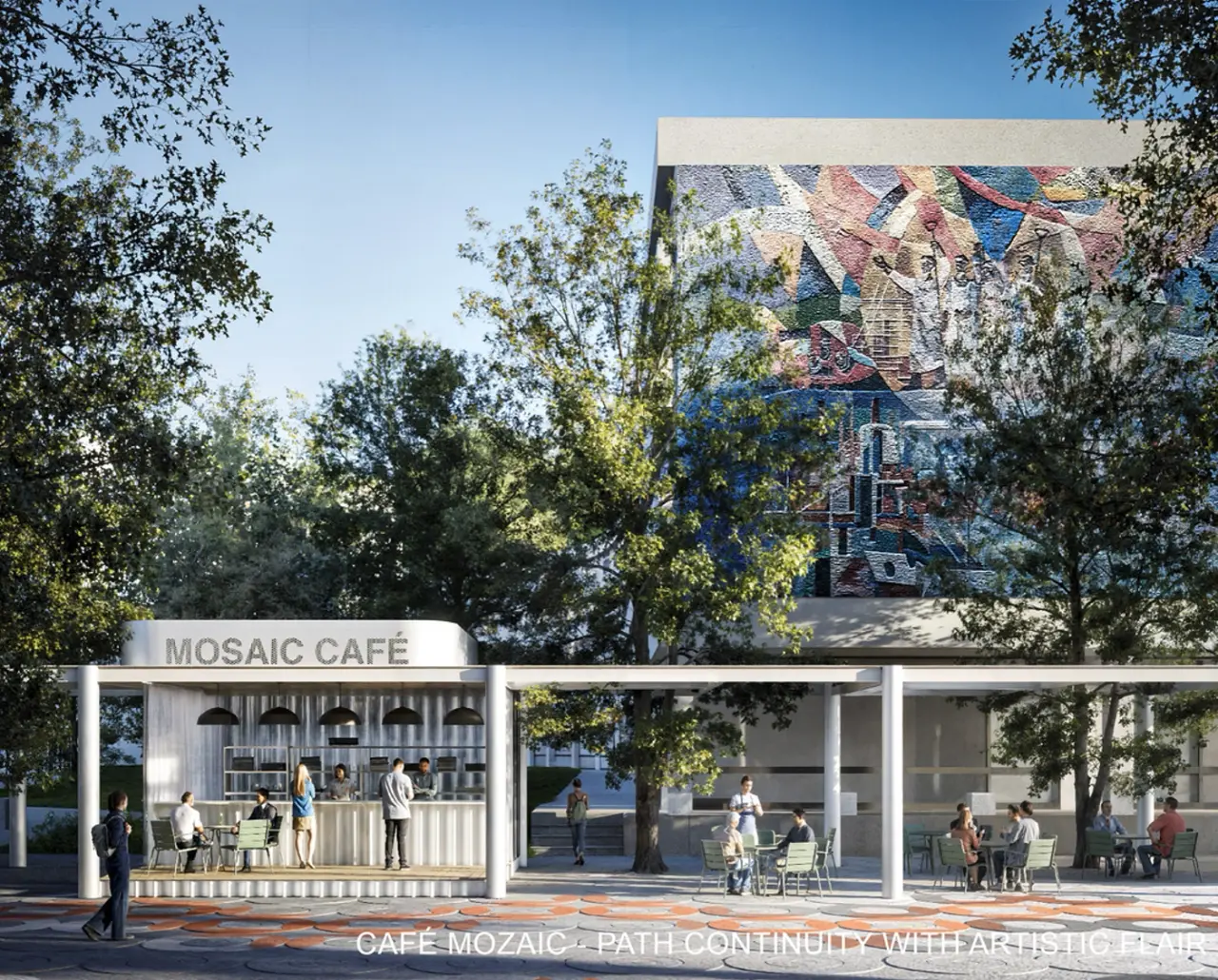Public space view